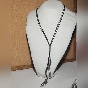 Silpada Sterling Silver Leaf Multi Pendant Necklace